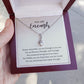 You are Enough Necklace, Encouragement Gift for Her