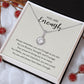 You are Enough Gift, Inspirational Encouragement Gift, You are Enough Necklace