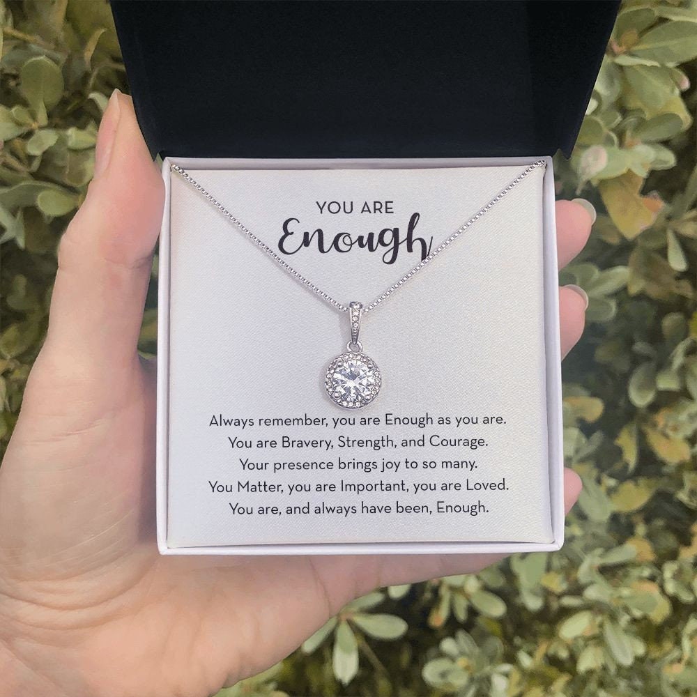 You are Enough Jewelry, Inspirational / Encouragement Gift, Mental Health, You Matter, You are Important Necklace, Motivational Gift Ideas