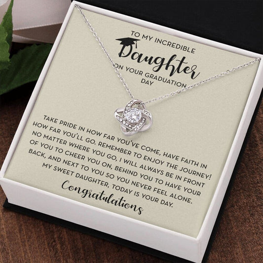 Daughter Graduation Gift, Graduation Jewelry for Daughter from Parent