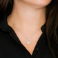 You are Enough Necklace, Encouragement Gift for Her