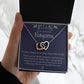 Thank You Gift for Babysitter, Babysitter Thank You Hearts Necklace, Babysitter Appreciation Jewelry, Babysitter Necklace / Gift / Jewelry