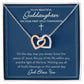 To My Goddaughter Gift for First Holy Communion, Goddaughter First Communion Jewelry, 1st Communion Necklace from Godparent, Catholic Gift