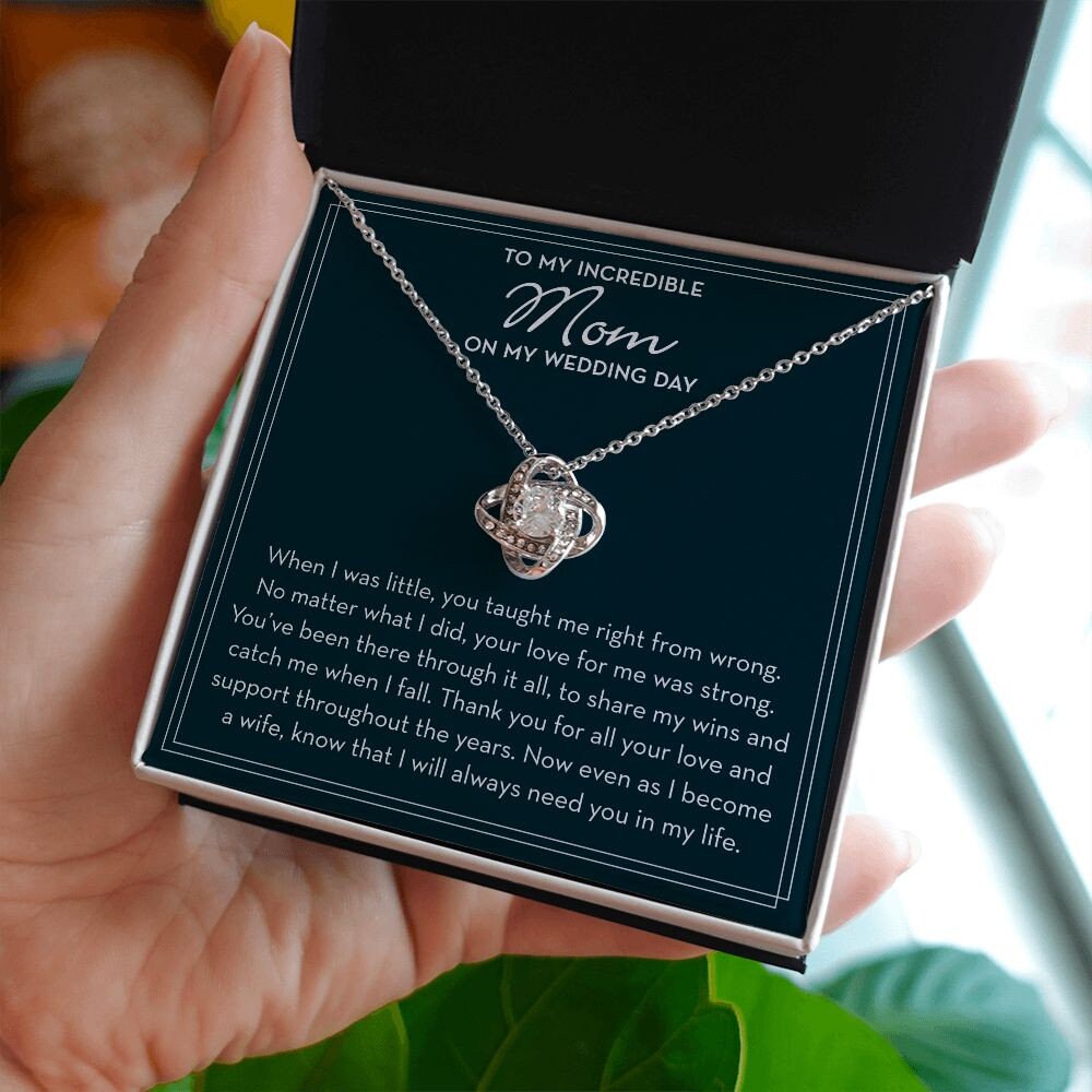 Mother of the Bride Gift From Daughter, Bride Gift for Mom, Mother of the Bride, Wedding Day Gift for Mom, Sentimental Gift, Mother of Bride