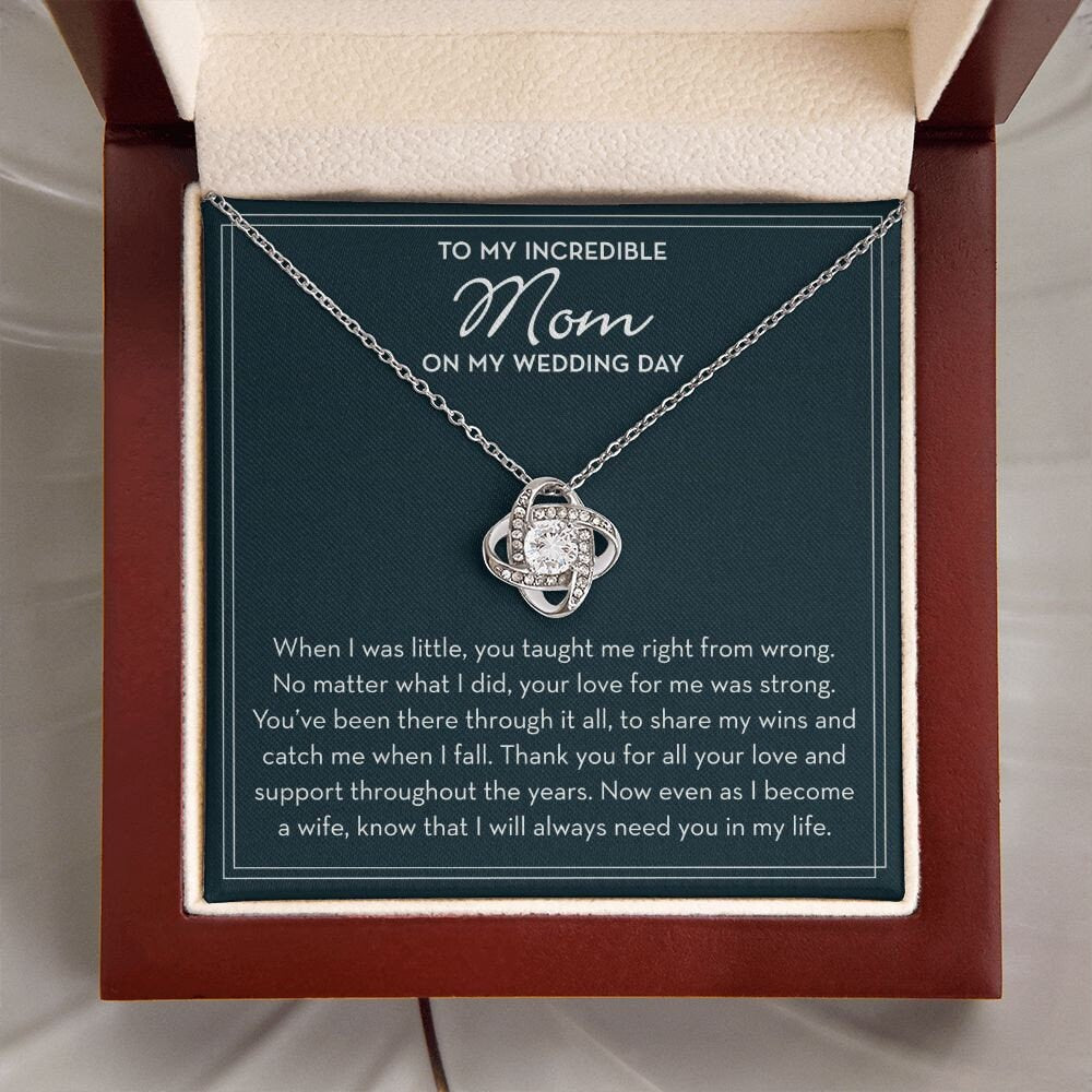 Mother of the Bride Gift From Daughter, Bride Gift for Mom, Wedding Day Gift for Mom