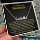 Personalized Soulmate Name Necklace, If I Had One Wish