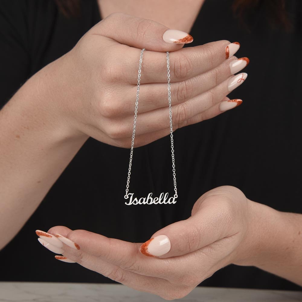 Personalized Soulmate Name Necklace, If I Had One Wish