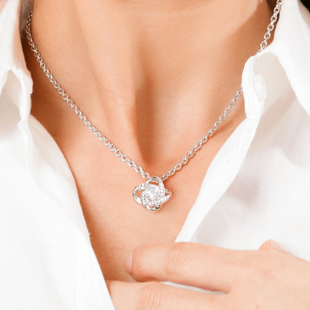 Matron of Honor Thank You Necklace, Wedding Day Gift from Bride, Matron of Honor Sister Gift, Bridal Party Gifts, MOH Necklace from Bride