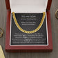 Wedding Gift for Son from Parent, Groom Gift from Mom or Dad, Son Wedding Day Gift