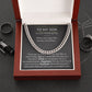 Wedding Gift for Son from Parent, Groom Gift from Mom or Dad, Son Wedding Day Gift