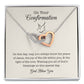 Confirmation Gift for Girl, Confirmation Necklace for Her, Gift from Confirmation Sponsor