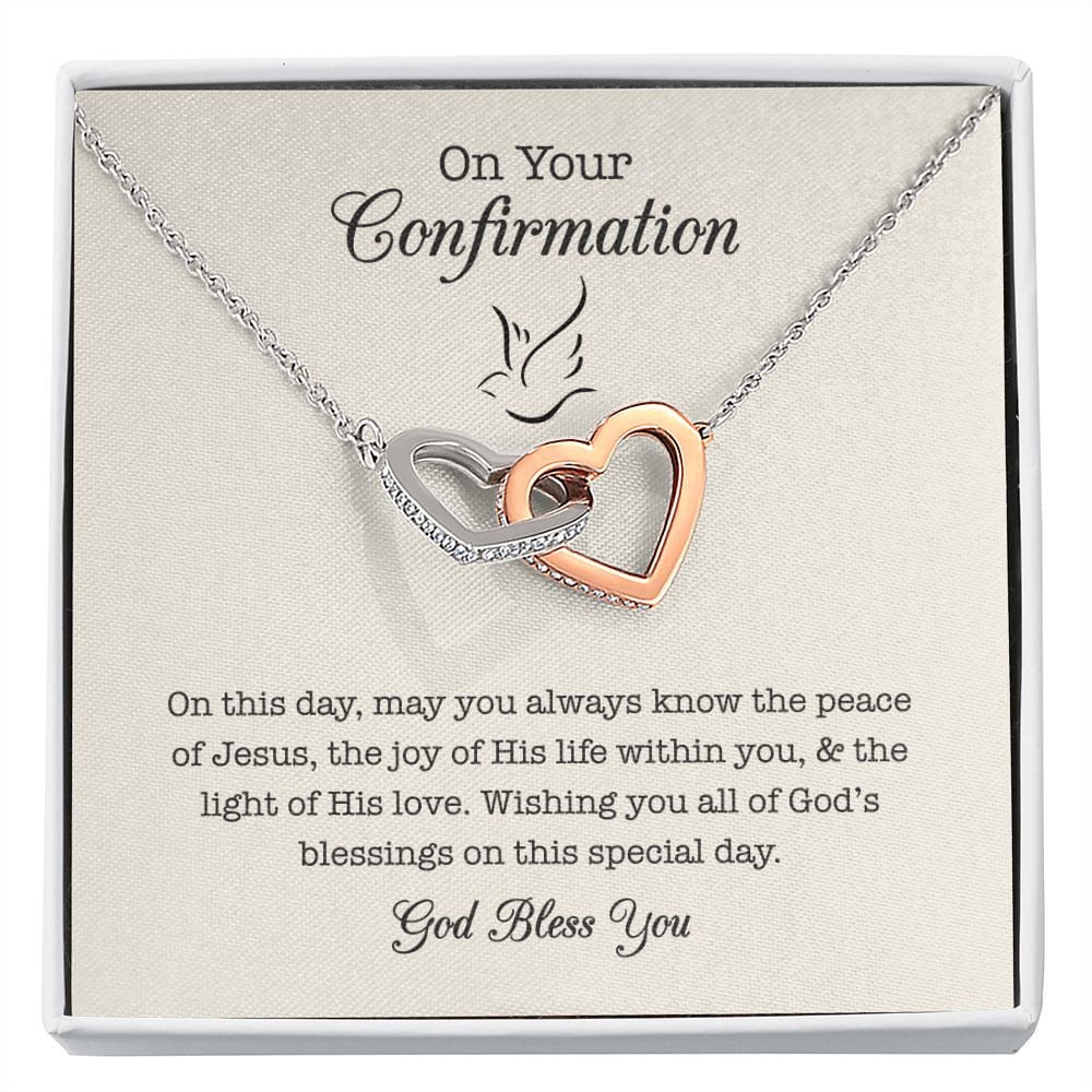 Confirmation Gift for Girl, Confirmation Necklace for Her, Gift from Confirmation Sponsor