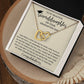 Granddaughter Gift for Graduation, Granddaughter Graduation Necklace from Grandparent