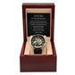 18th Birthday Gift for Son from Mom, Modern Watch