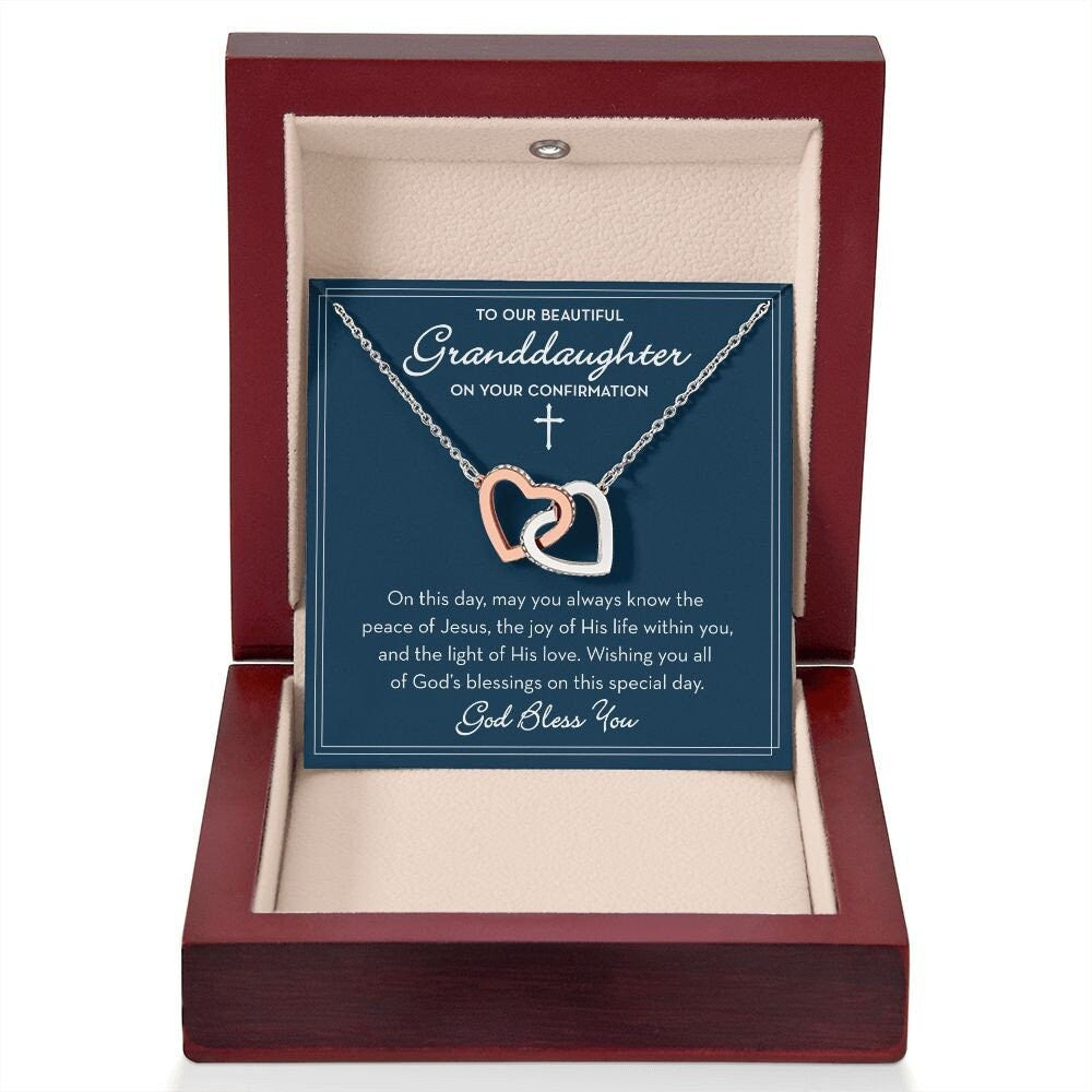 Granddaughter Confirmation Jewelry, Confirmation Gift from Grandparents