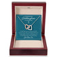 Baptism Gift for Goddaughter, For Our Goddaughter Necklace