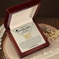 Granddaughter Gift for Graduation, Granddaughter Graduation Necklace from Grandparent