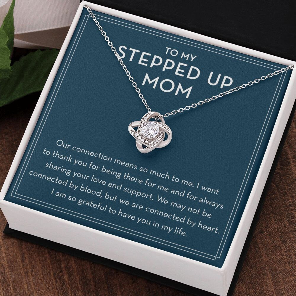 To My Other Mother Mother's Day Gift for Her - Gift for Mom - Motivational  Jewelry Gift Set for Mom - Gift for Stepmom - Card and Necklace - 18 Chain