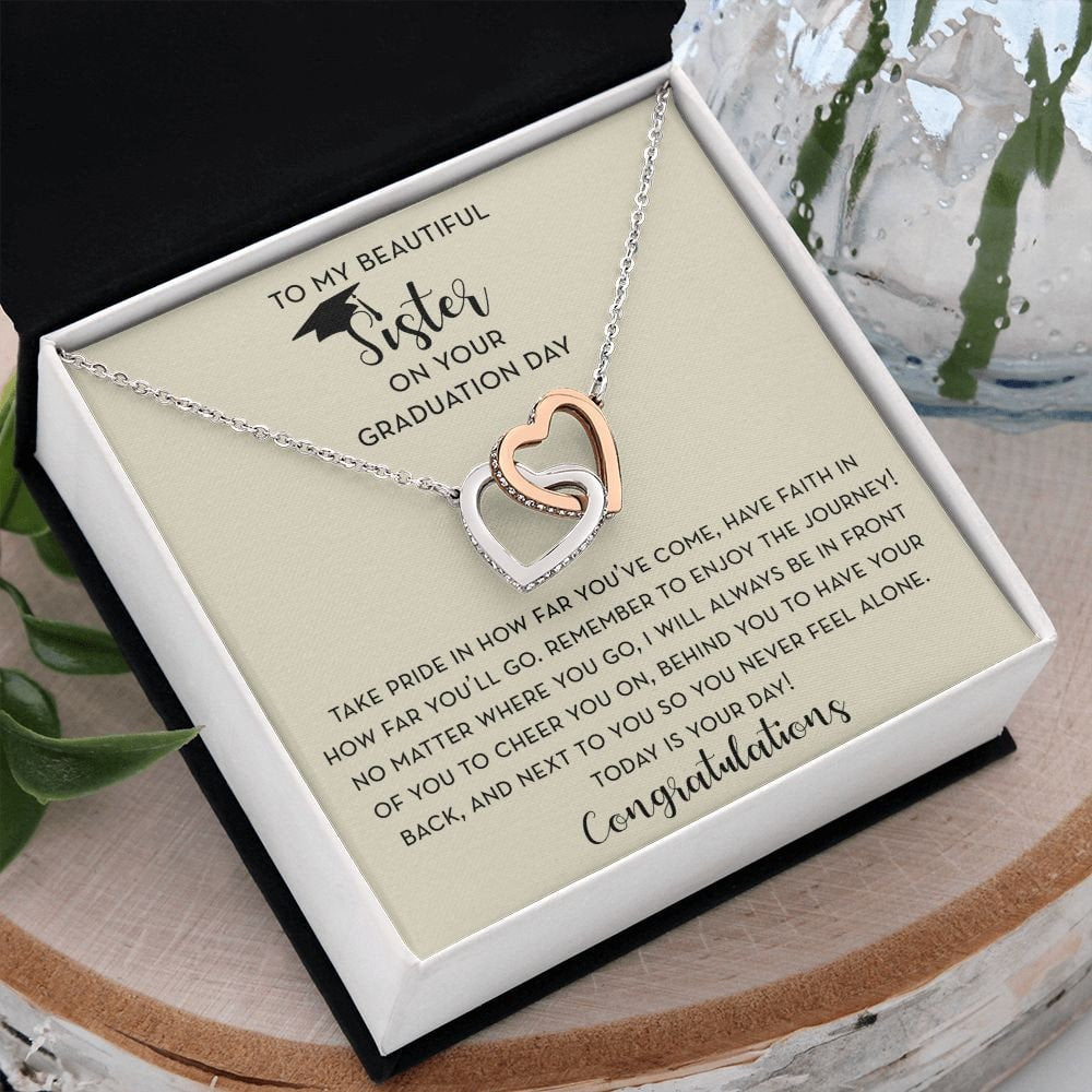 Interlocking Hearts for Sister of The Bride