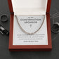 Confirmation Sponsor Gift, Appreciation Gift for Confirmation Sponsor