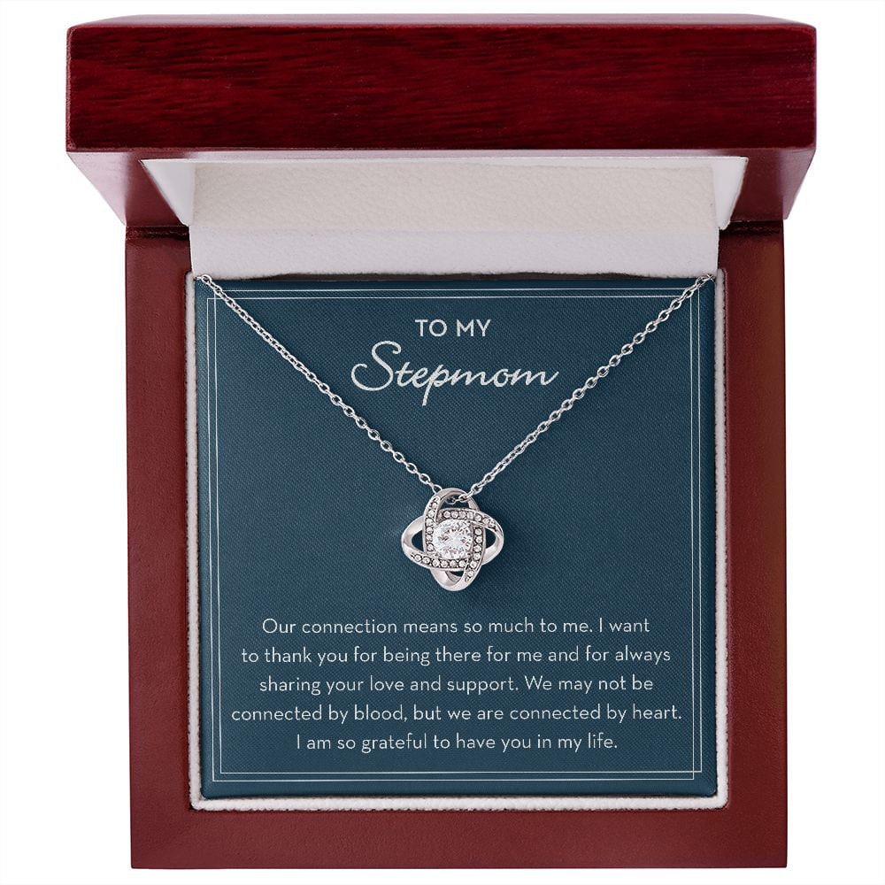 Stepmom Necklace, Gift for Stepmom, Bonus Mom Jewelry, Stepmom Birthday Gift, Mother's Day Gift for Stepmom, Stepmom Mothers Day Necklace