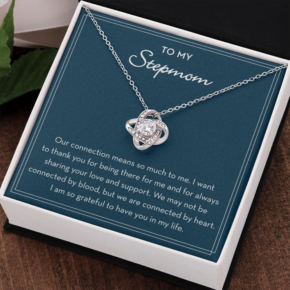 Stepmom Necklace, Gift for Stepmom, Bonus Mom Jewelry, Stepmom Birthday Gift, Mother's Day Gift for Stepmom, Stepmom Mothers Day Necklace