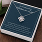 Gift for Mother-in-Law, Mother in Law Necklace, MIL Gift, Birthday Gift, Husband's Mom Gift, Mothers Day Necklace for Mother in Law
