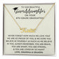 Granddaughter Gift for 8th Grade Graduation, Personalized Name Necklace