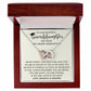 Gift for Granddaughter, 8th Grade Graduation Necklace for Granddaughter