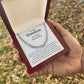 Graduation Gift for Grandson, Chain Necklace for Grandson Graduation