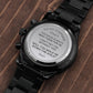 Walk Me Down the Aisle Stepdad, Stepdad Give Me Away Proposal Gift Watch