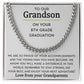 8th Grade Graduation Gift for Grandson, Grandson Gift Middle School Graduation