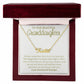Personalized Name Necklace for Granddaughter, Gift from Grandparents